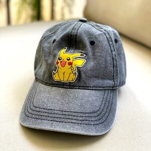 Pokemon licensed 2017 grey Pikachu hat